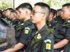 พิธีไหว้ครูเปิดการฝึกและปฐมนิเทศนักศึกษาวิชาทหาร ประจำปีการศ ... Image 20